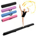 Folding Gymnastics Balance Beam – Black | 210cm Long - Foldable and Portable COSTWAY - Little and Giant Explorers Costway