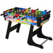 Folding Multi Gaming Table 4 in 1 Hockey, Football Table, Table Tennis and Billiard - Little and Giant Explorers HOMCOM