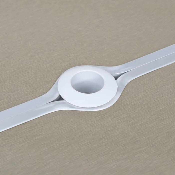 Folding Picnic Table Set – Silver | 4-Seater Camping Table with Carry Handle VIDAXL - Little and Giant Explorers vidaXL