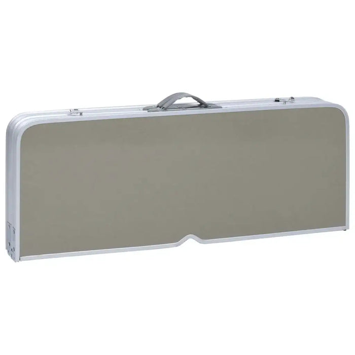 Folding Picnic Table Set – Silver | 4-Seater Camping Table with Carry Handle VIDAXL - Little and Giant Explorers vidaXL