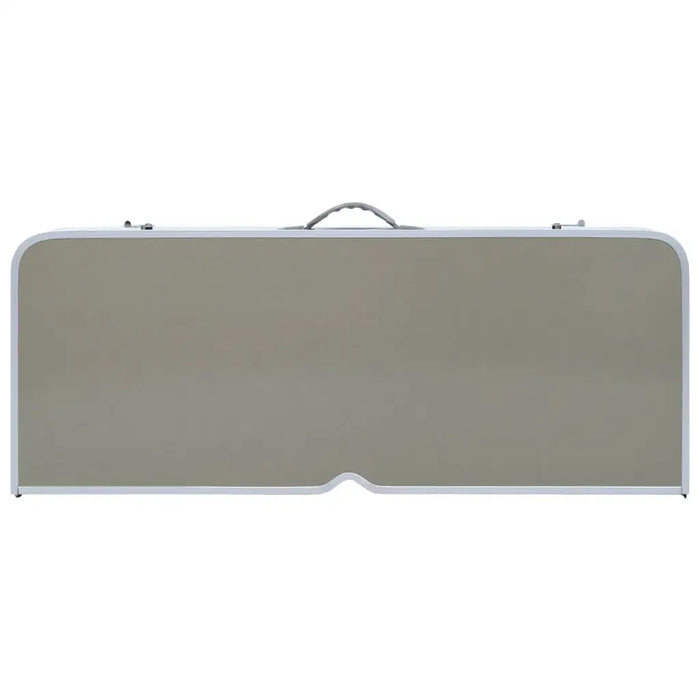 Folding Picnic Table Set – Silver | 4-Seater Camping Table with Carry Handle VIDAXL - Little and Giant Explorers vidaXL