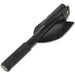 Folding Shovel in Black and Carbon Steel - Little and Giant Explorers vidaXL