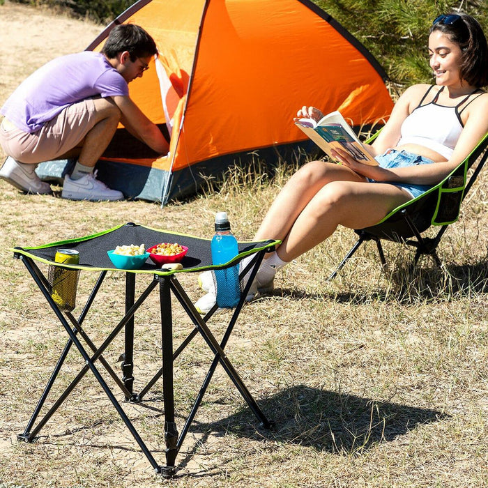 Folding Textile Camping Table with Cover - Little and Giant Explorers InnovaGoods