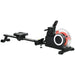 Folding Water Rowing Machine – Black | 6-Level Adjustable Resistance SPORTNOW - Little and Giant Explorers SPORTNOW