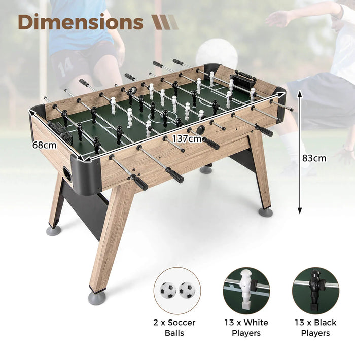 Foosball Table - Arcade Football - Game Table - Little and Giant Explorers Costway