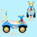 Foot to Floor Toddler Ride-On Toy with Music, Light and Horn in Blue - Little and Giant Explorers AIYAPLAY