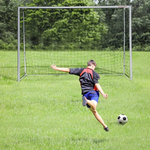 Football Goal – 10ft x 6.5ft Heavy-Duty Steel Frame | Weather-Resistant Net SPORTNOW - Little and Giant Explorers SPORTNOW