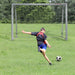 Football Goal and Net in Grey (160 x 240 x 85cm) - Little and Giant Explorers SPORTNOW