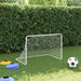 Football Goal in White (122 x 81 x 81cm) - Little and Giant Explorers vidaXL