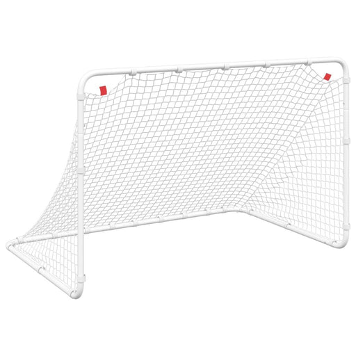 Football Goal in White (122 x 81 x 81cm) - Little and Giant Explorers vidaXL