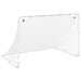 Football Goal in White (122 x 81 x 81cm) - Little and Giant Explorers vidaXL