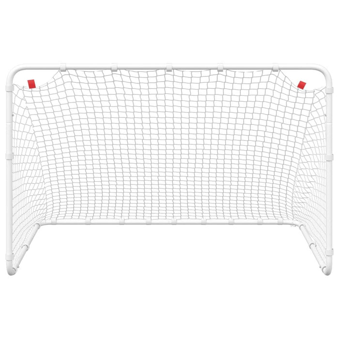 Football Goal in White (122 x 81 x 81cm) - Little and Giant Explorers vidaXL