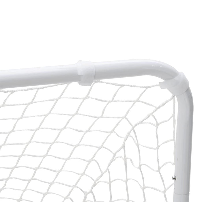 Football Goal in White (122 x 81 x 81cm) - Little and Giant Explorers vidaXL