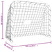 Football Goal with Net (125 x 96 x 60cm) - Little and Giant Explorers vidaXL