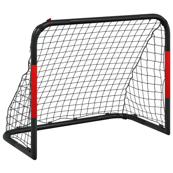 Soccer Goal with Net in Red and Black (90 x 48 x 71cm) - Little and Giant Explorers vidaXL