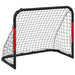 Soccer Goal with Net in Red and Black (90 x 48 x 71cm) - Little and Giant Explorers vidaXL