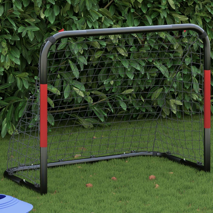 Soccer Goal with Net in Red and Black (90 x 48 x 71cm) - Little and Giant Explorers vidaXL