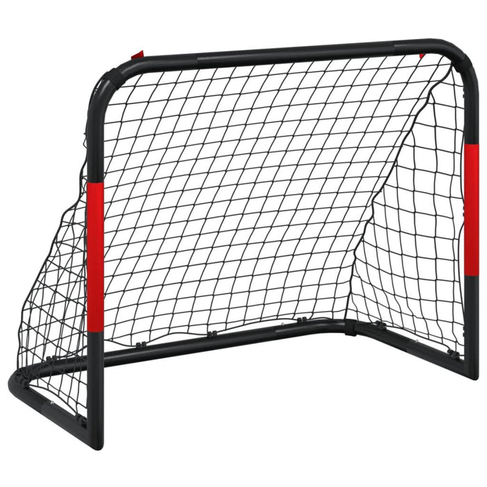 Soccer Goal with Net in Red and Black (90 x 48 x 71cm) - Little and Giant Explorers vidaXL