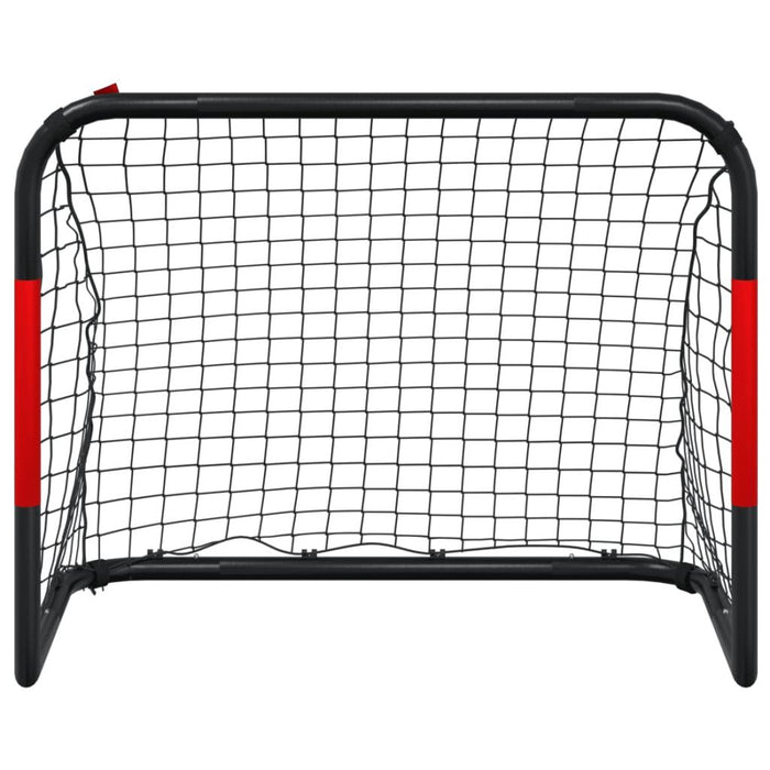 Soccer Goal with Net in Red and Black (90 x 48 x 71cm) - Little and Giant Explorers vidaXL