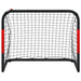 Soccer Goal with Net in Red and Black (90 x 48 x 71cm) - Little and Giant Explorers vidaXL