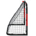 Soccer Goal with Net in Red and Black (90 x 48 x 71cm) - Little and Giant Explorers vidaXL