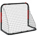 Soccer Goal with Net in Red and Black (90 x 48 x 71cm) - Little and Giant Explorers vidaXL