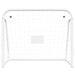 Football Goal with Net in White (214 x 75 x 152cm) - Little and Giant Explorers vidaXL