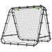 Football Rebounder Net – 100x90cm Adjustable Training Frame | All-Weather Mesh HOMCOM - Little and Giant Explorers HOMCOM