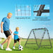 Football Rebounder Net – 100x90cm Adjustable Training Frame | All-Weather Mesh HOMCOM - Little and Giant Explorers HOMCOM