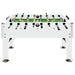 Foosball Table Steel in White - Little and Giant Explorers vidaXL