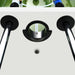 Foosball Table Steel in White - Little and Giant Explorers vidaXL