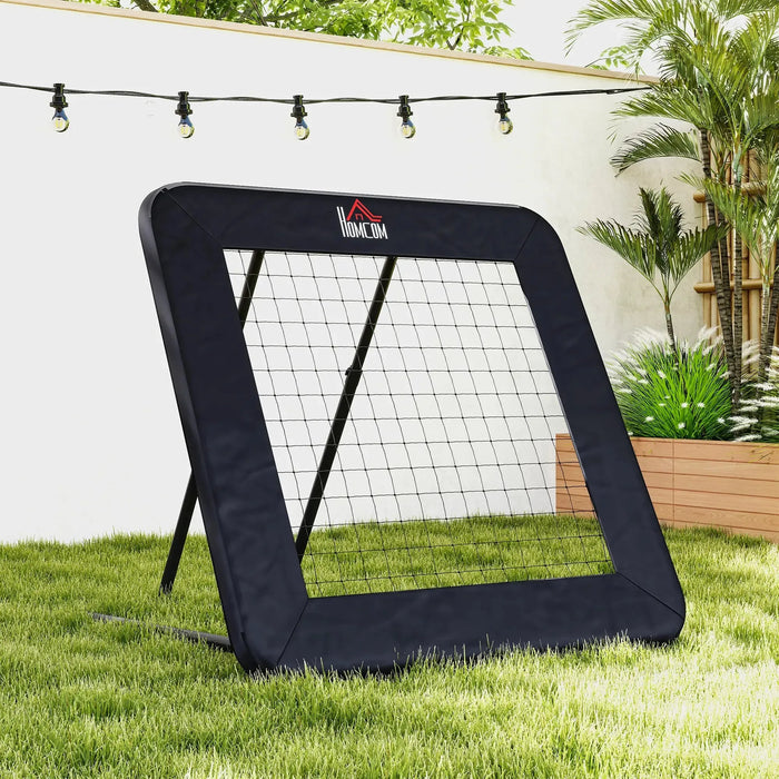 Football Training Net Target Goal with Adjustable Angles - Little and Giant Explorers HOMCOM