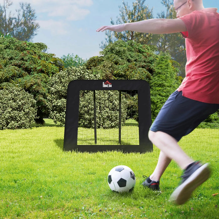 Football Training Net Target Goal with Adjustable Angles - Little and Giant Explorers HOMCOM