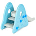 Freestanding Baby Slide Blue | Anti-Skid Design with Triangular Structure - Little and Giant Explorers Costway