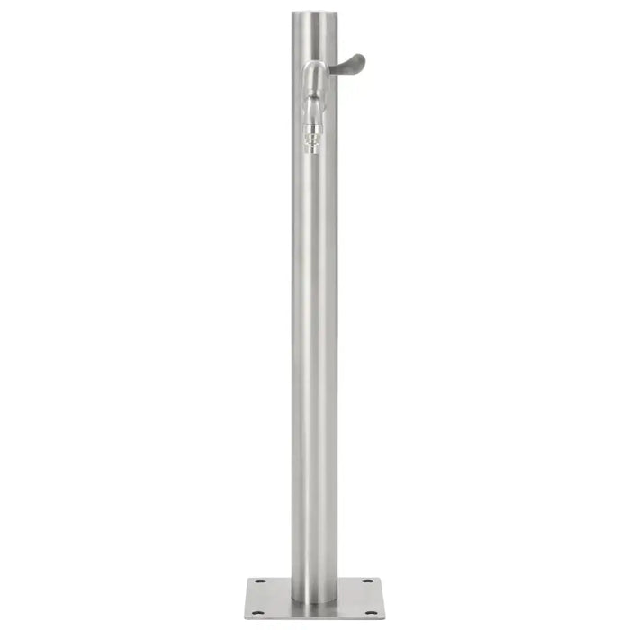 Garden Water Column in Stainless Steel 65cm - Little and Giant Explorers vidaXL