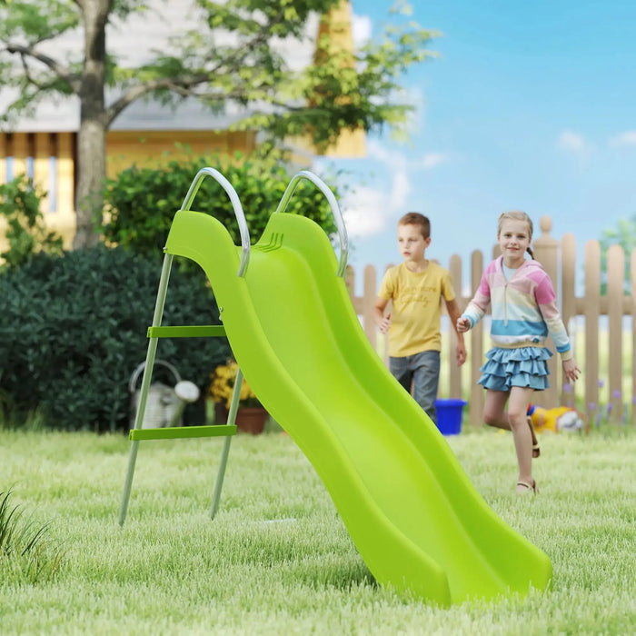 Freestanding Kids Slide with Climbing Ladder - Little and Giant Explorers AIYAPLAY