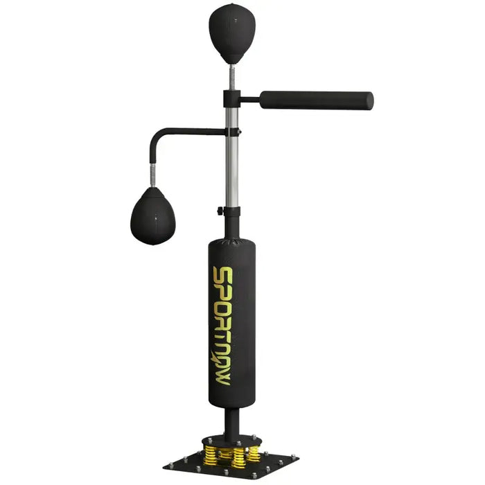 Freestanding Punching Bag with Reflex Bar | Adjustable Height 140–205cm SPORTNOW - Little and Giant Explorers SPORTNOW
