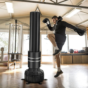 Shock Absorb System: Freestanding Punching Bag
