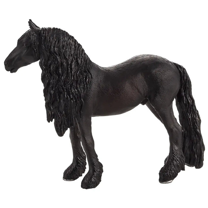 Friesian Gelding Horse Toy - Realistic Equestrian Figurine | Educational Play MOJO FUN - Little and Giant Explorers Mojo Fun