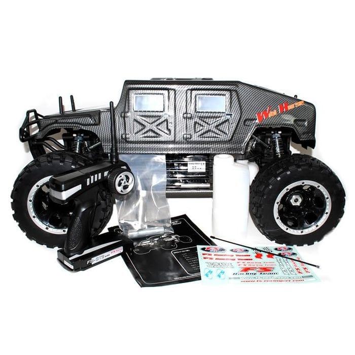 FS Racing 30CC 1/5TH Petrol RC Monster Truck | Hummer 2.4GHz - Little and Giant Explorers FS Racing