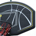 Fully Adjustable Free Standing Portable Basketball Stand with Wheels - 190cm - 305cm - Little and Giant Explorers HOMCOM