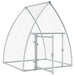 Galvanised Steel Chicken Cage | Silver (100 x 105 x 120cm) - Little and Giant Explorers vidaXL