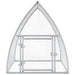 Galvanised Steel Chicken Cage | Silver (100 x 105 x 120cm) - Little and Giant Explorers vidaXL