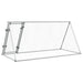 Galvanised Steel Chicken Cage | Silver (200 x 105 x 91cm) - Little and Giant Explorers vidaXL