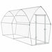 Galvanised Steel Chicken Coop | Spacious Walk-In Run with Secure Garden Enclosure VIDAXL - Little and Giant Explorers vidaXL
