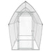 Galvanised Steel Chicken Coop | Spacious Walk-In Run with Secure Garden Enclosure VIDAXL - Little and Giant Explorers vidaXL