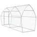 Galvanised Steel Chicken Coop | Spacious Walk-In Run with Secure Garden Enclosure VIDAXL - Little and Giant Explorers vidaXL