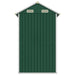 Galvanised Steel Garden Shed in Green (192 x 152.5 x 237cm) - Little and Giant Explorers vidaXL
