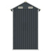 Galvanised Steel Garden Shed in Anthracite (192 x 152.5 x 237cm) - Little and Giant Explorers vidaXL