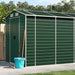 Garden Shed in Galvanised Steel and Green (191 x 470 x 198cm) - Little and Giant Explorers vidaXL